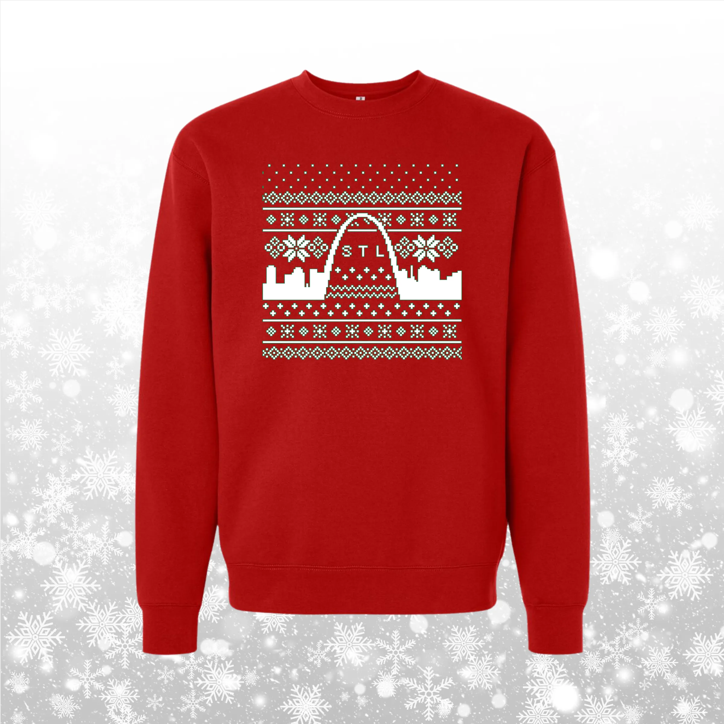 Holiday Skyline Crewneck