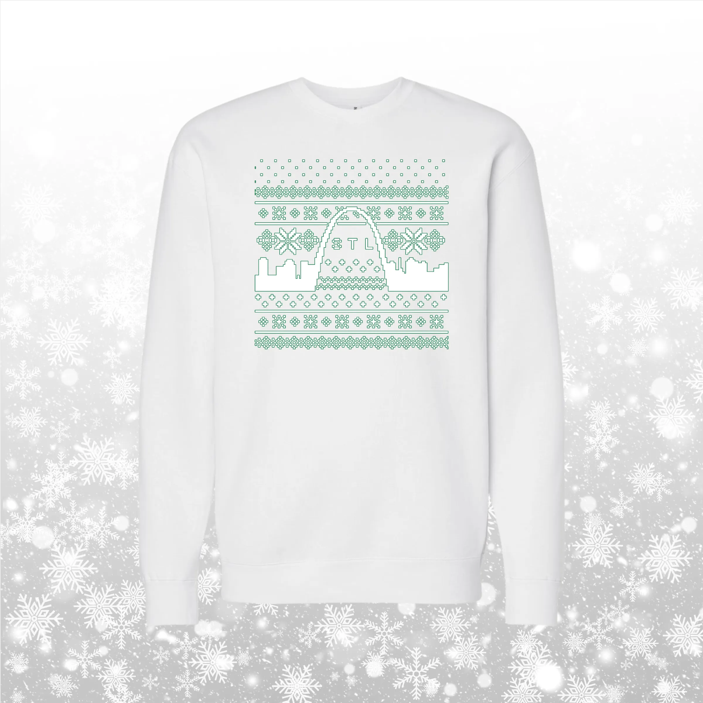 Holiday Skyline Crewneck
