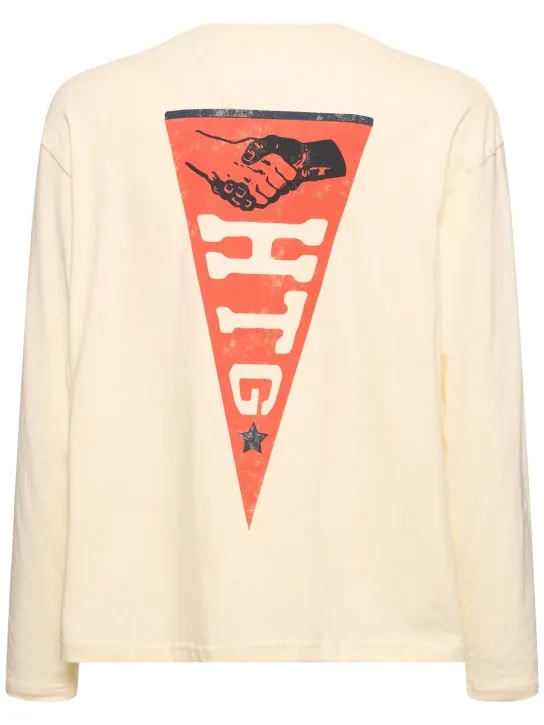 Honor the Gift   HTG seal logo cotton long sleeve t-shirt 