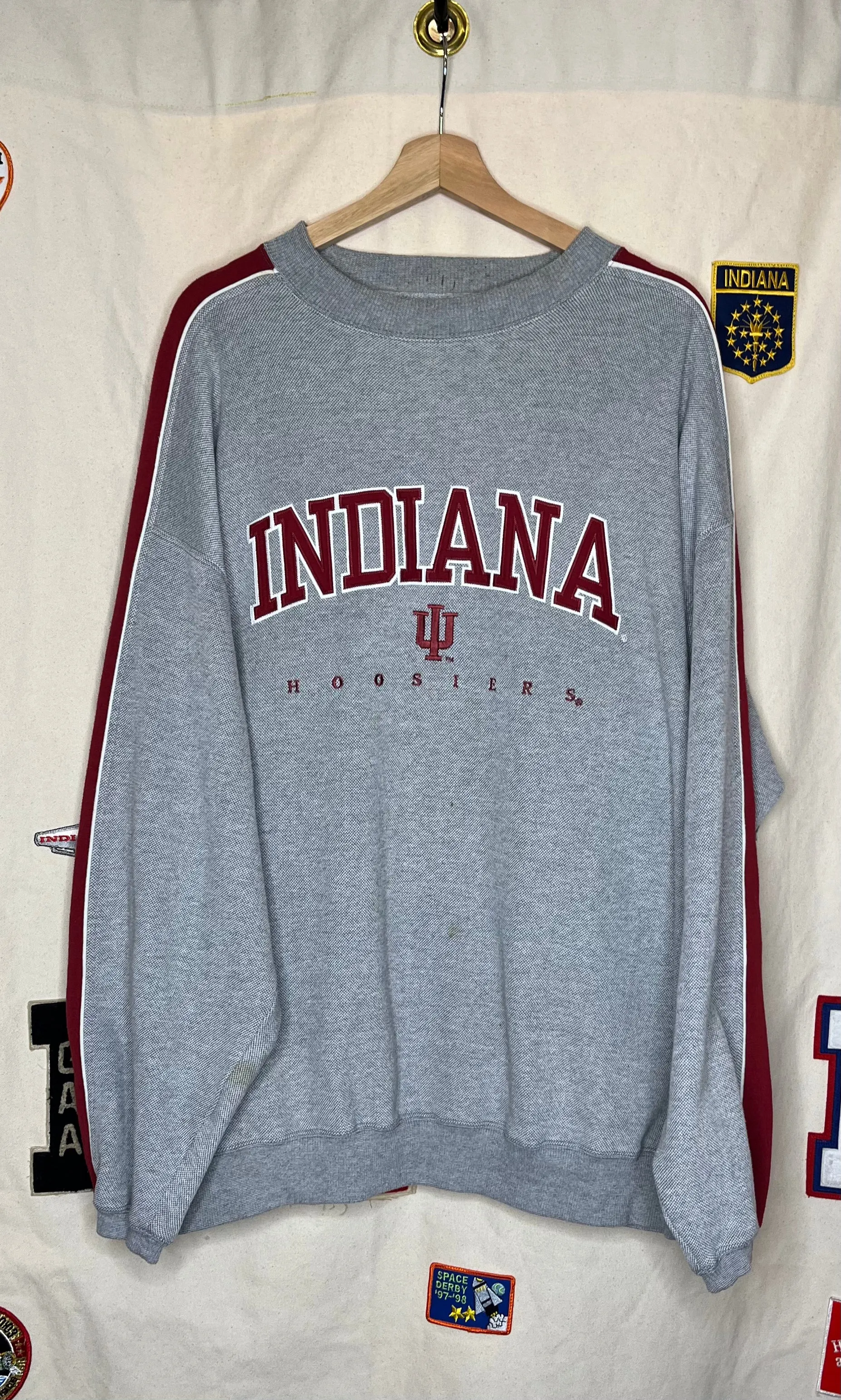 Indiana Hoosiers Varsity Classics Crewneck: XL