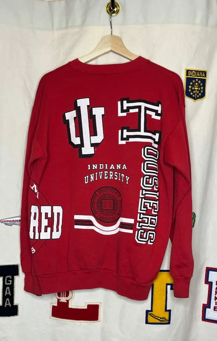 Indiana University AOP Crewneck: L