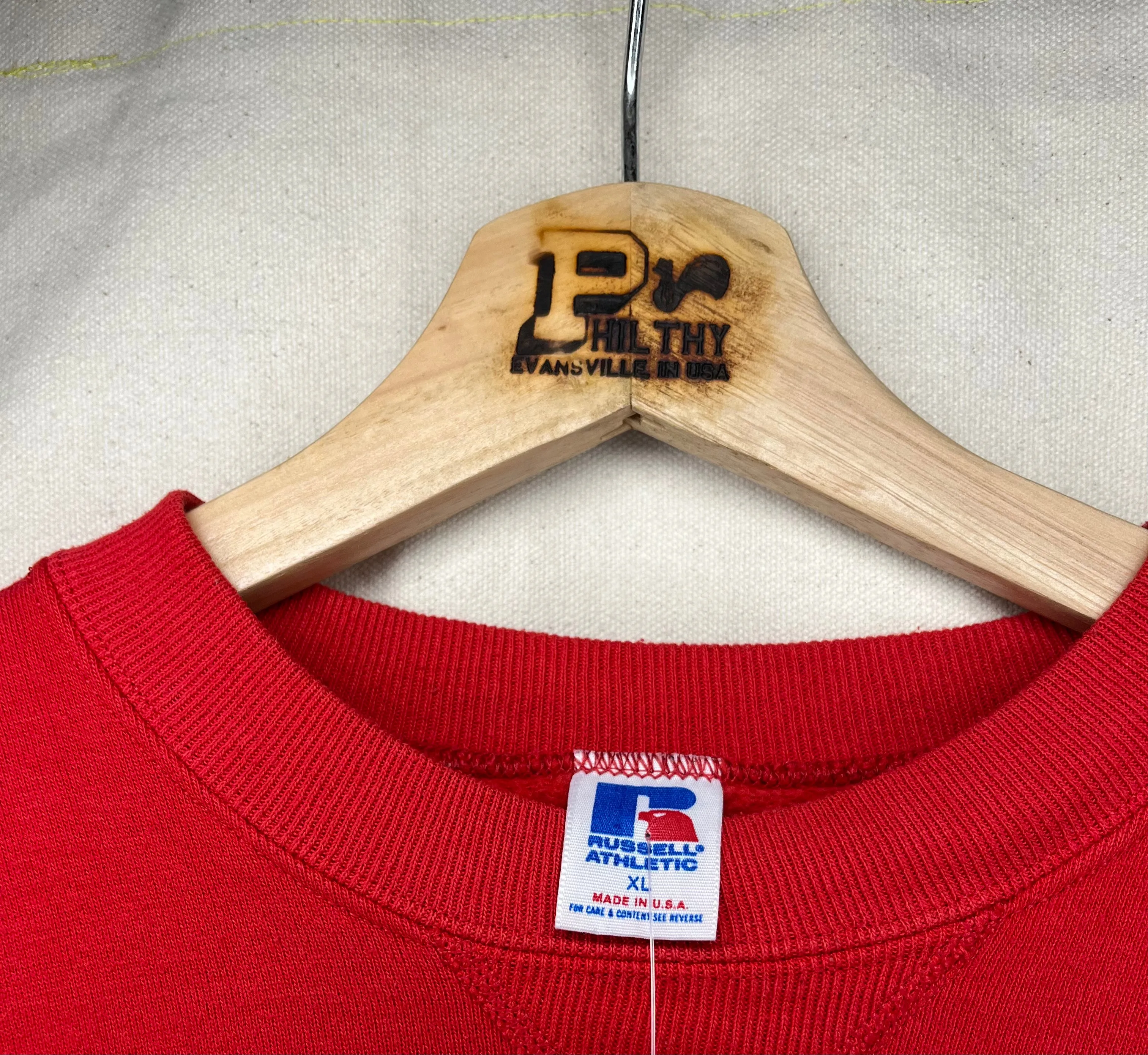 Indiana University Russell Athletic Crewneck: XL