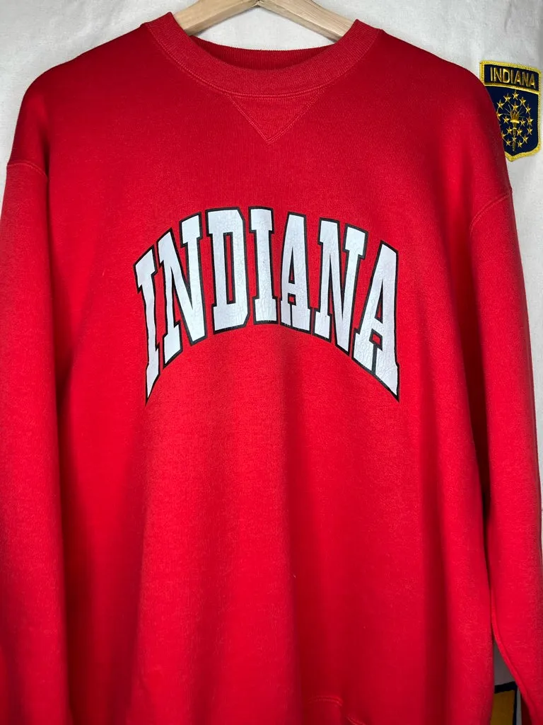 Indiana University Russell Athletic Crewneck: XL