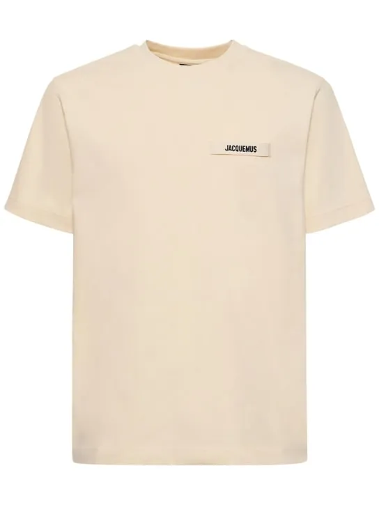 Jacquemus   Le T-Shirt Gros Grain cotton t-shirt 