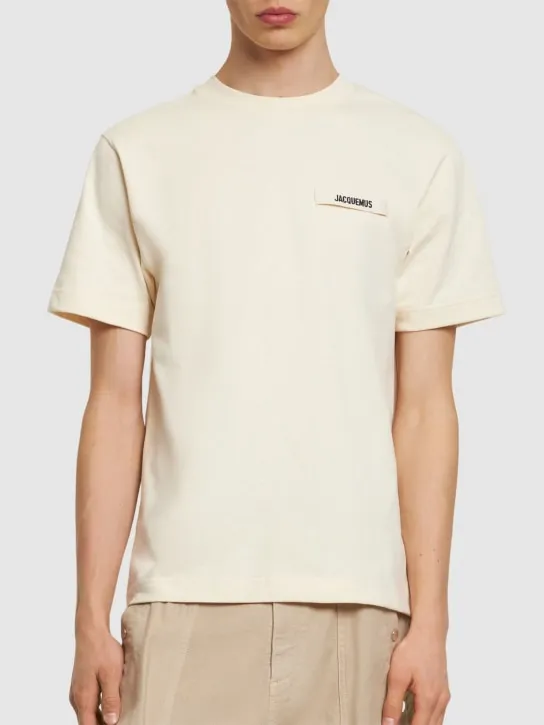 Jacquemus   Le T-Shirt Gros Grain cotton t-shirt 