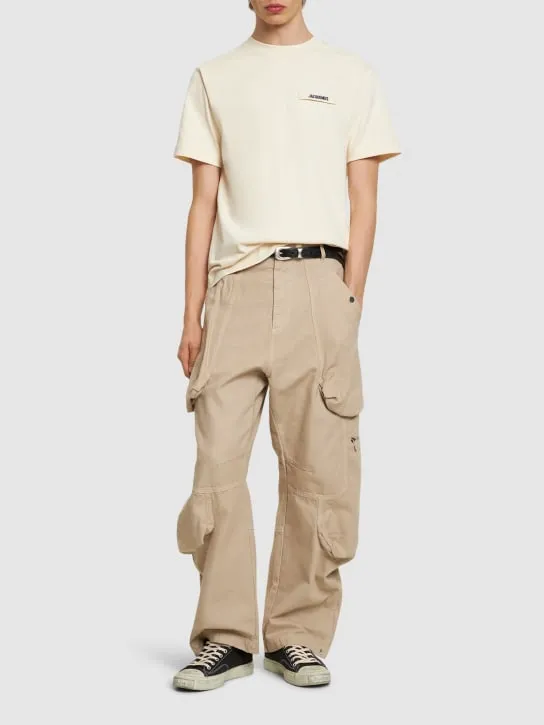 Jacquemus   Le T-Shirt Gros Grain cotton t-shirt 