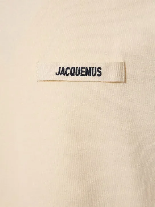 Jacquemus   Le T-Shirt Gros Grain cotton t-shirt 