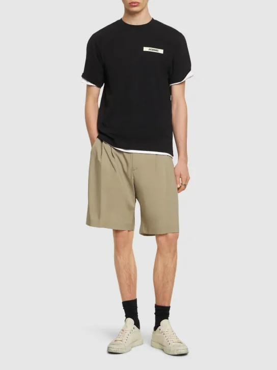 Jacquemus   Le T-Shirt Gros Grain cotton t-shirt 
