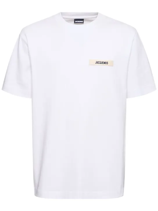 Jacquemus   Le T-Shirt Gros Grain cotton t-shirt 
