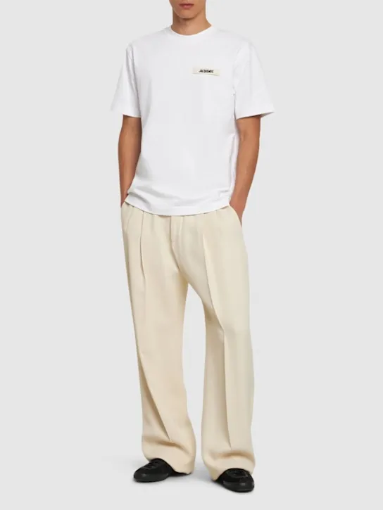 Jacquemus   Le T-Shirt Gros Grain cotton t-shirt 