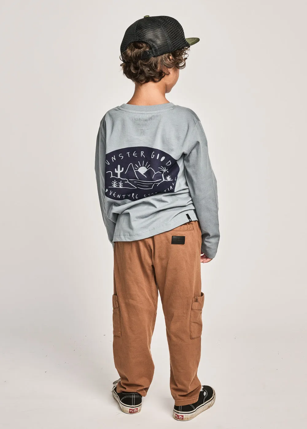JARGO PANTS - WASHED ALMOND