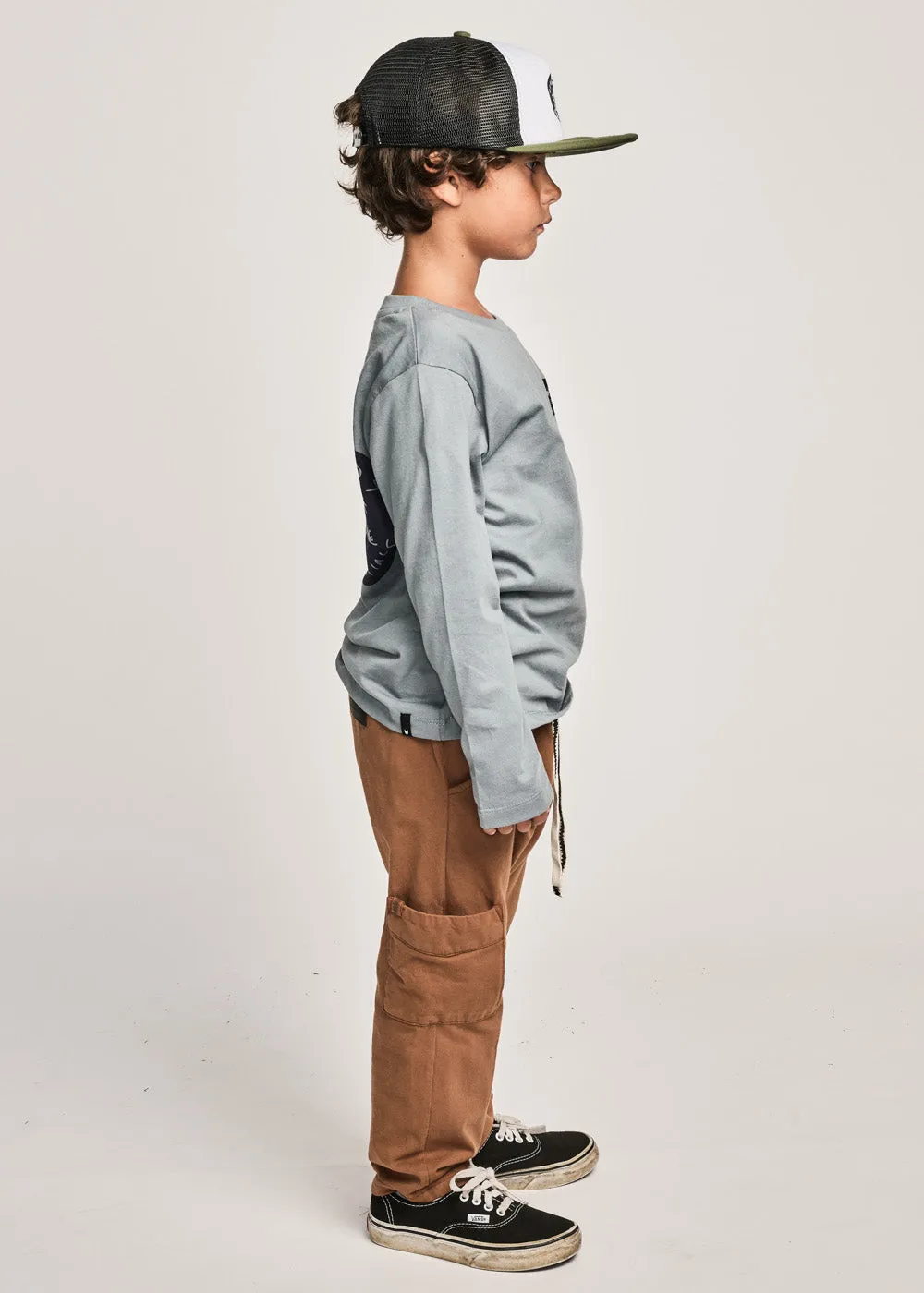 JARGO PANTS - WASHED ALMOND