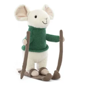 Jellycat Merry Mouse Skiing