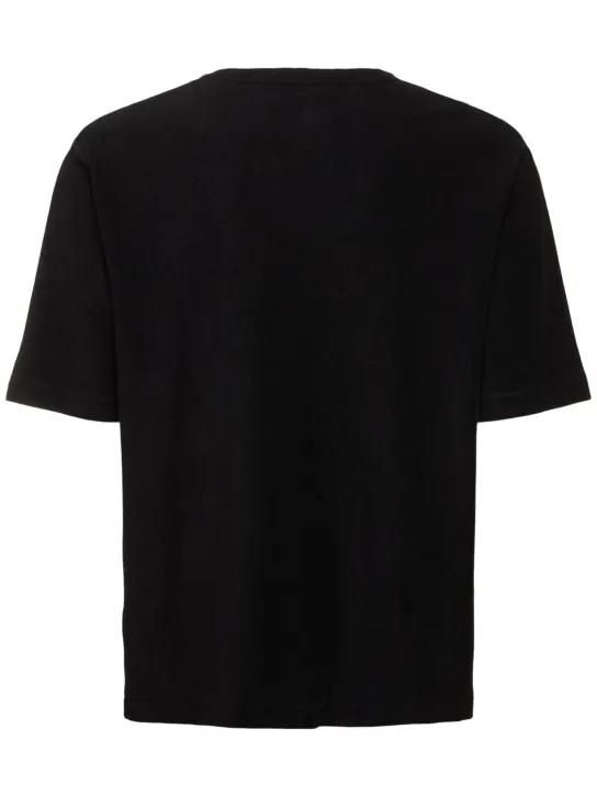 J.L-A.L   Karst cotton terry t-shirt 