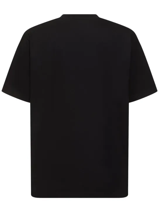 JW Anderson   Canary embroidery cotton t-shirt 