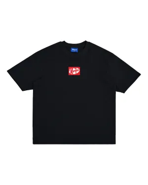 KANTOI TEE (BLACK/LIGHT BLUE)