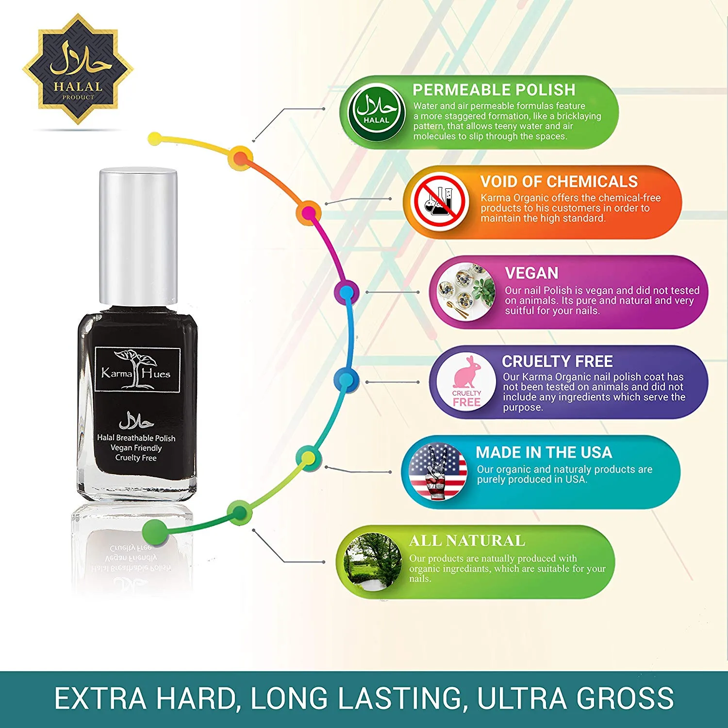 Karma Naturals Halal  Nail Polish - Laila
