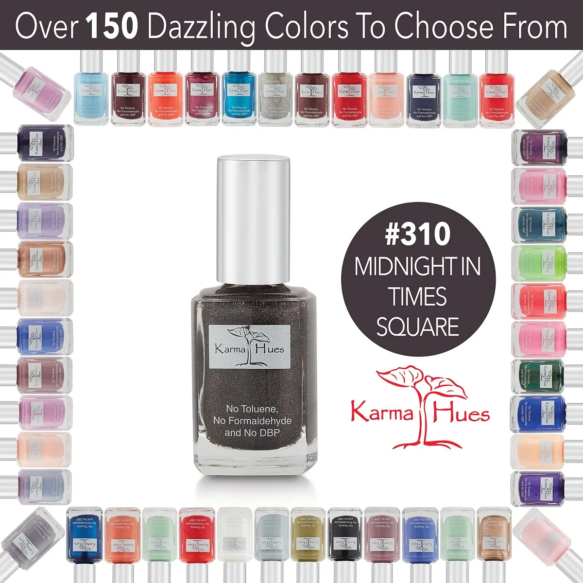 Karma Naturals Nail Polish - Midnight in Times Square