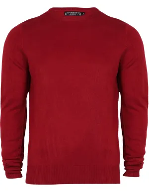 Kensington Dockside Ralph red cashmilion soft jumper