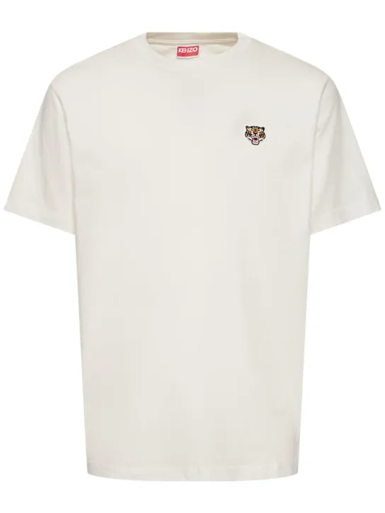 Kenzo Paris   Lucky Tiger cotton t-shirt 