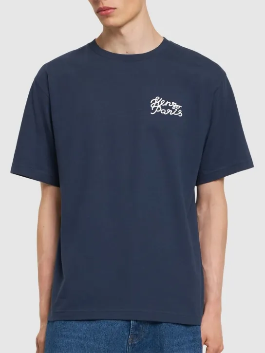Kenzo Paris   Oversized logo cotton t-shirt 