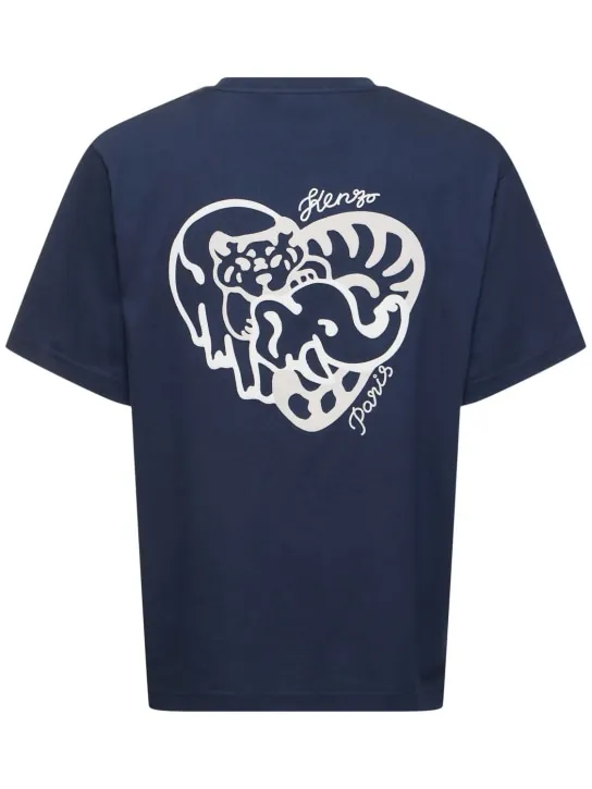 Kenzo Paris   Oversized logo cotton t-shirt 
