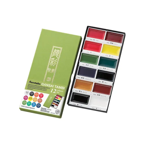 Kuretake Gansai Tambi Watercolor Sets