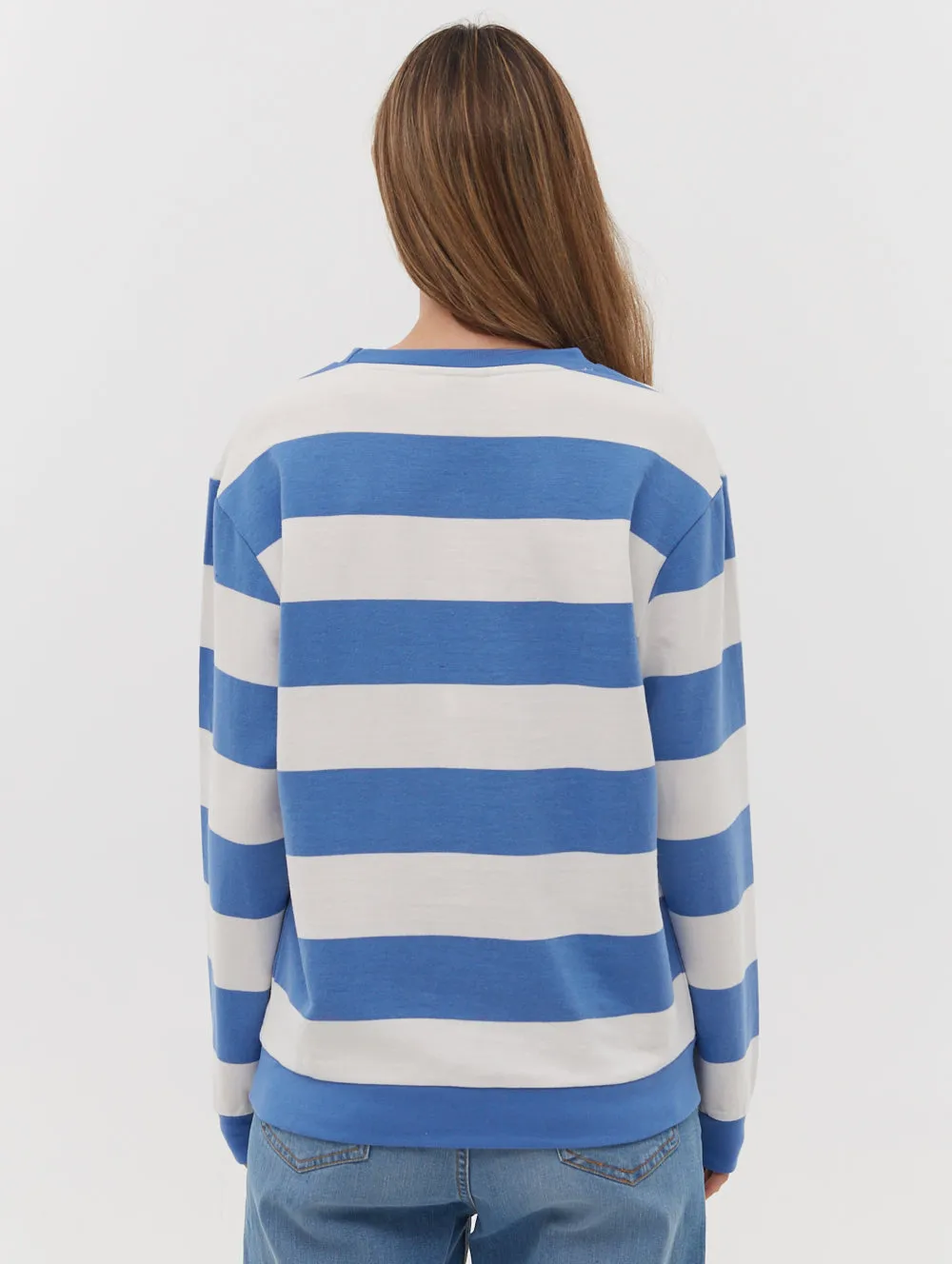 Laide Stripe Crew Neck