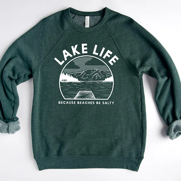 Lake Life Crewneck Sweatshirt (Wholesale)