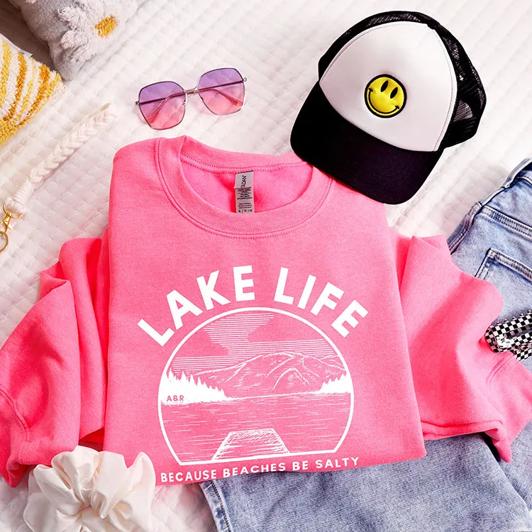 Lake Life Crewneck Sweatshirt (Wholesale)