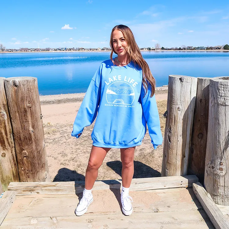Lake Life Crewneck Sweatshirt (Wholesale)