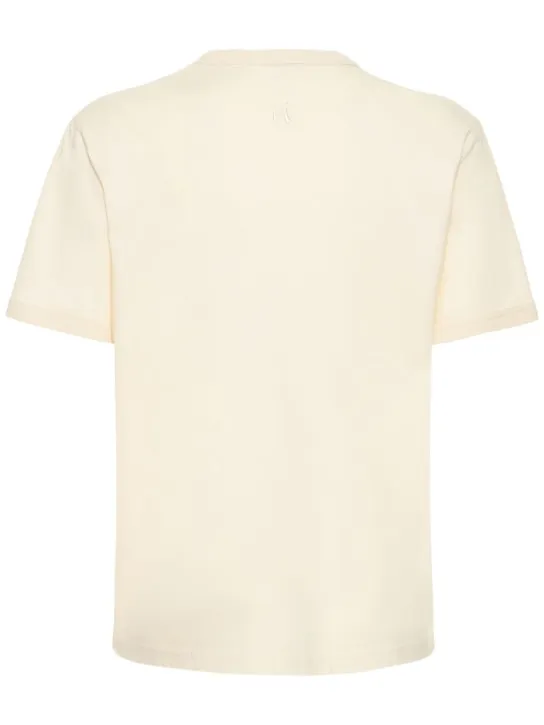 Lanvin   Logo cotton jersey t-shirt 