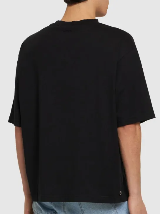 Lanvin   Logo printed jersey t-shirt 