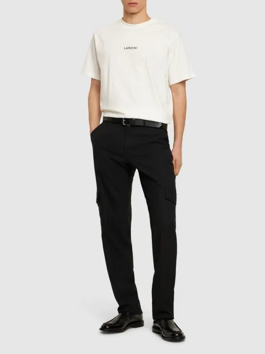 Lardini   Cotton crewneck t-shirt 