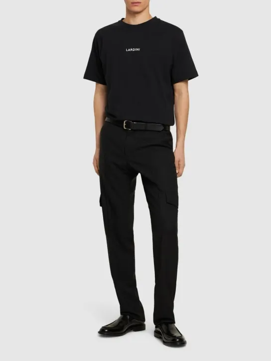 Lardini   Cotton crewneck t-shirt 