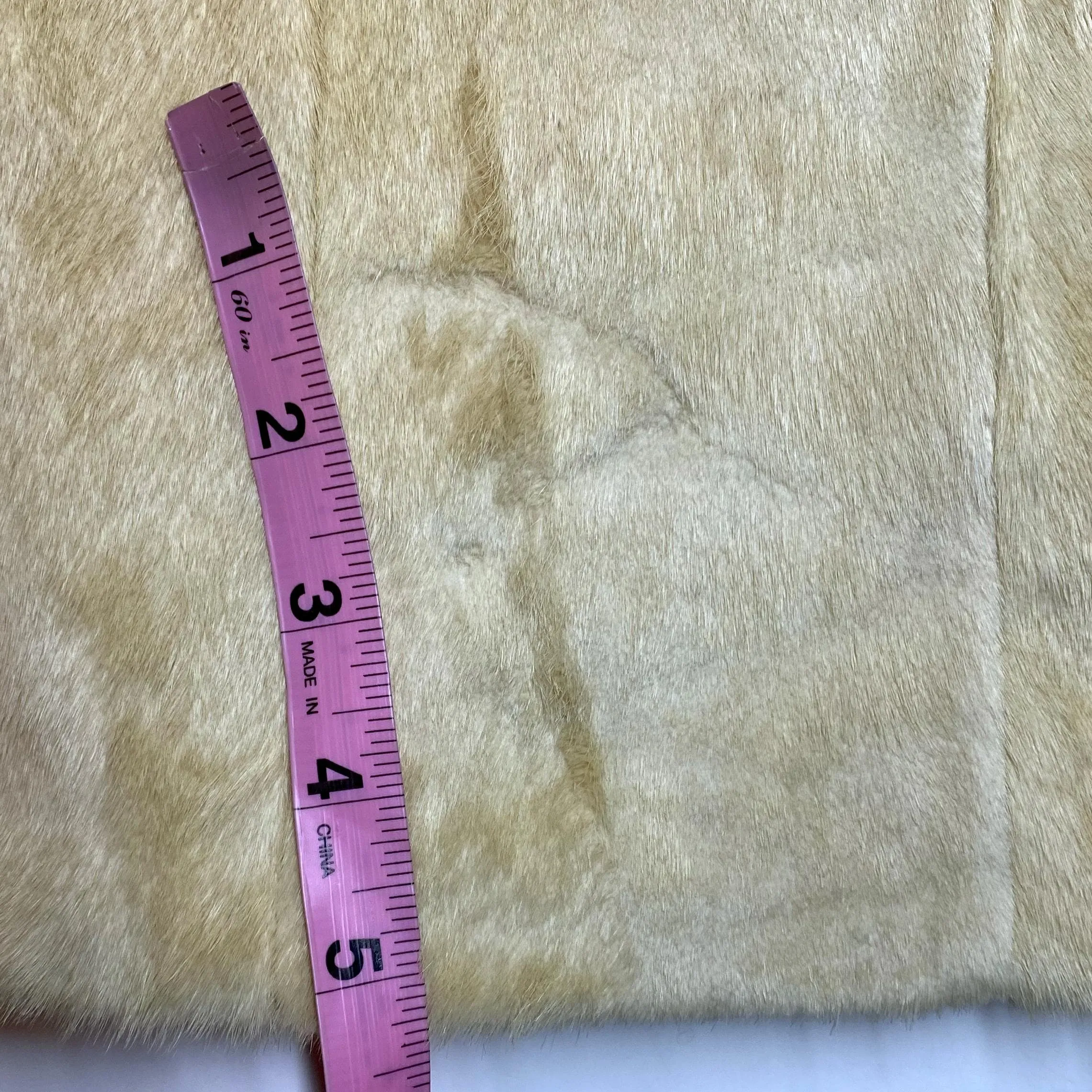 Large 70s Cream Faux Fur Knit Sportigan Sweater