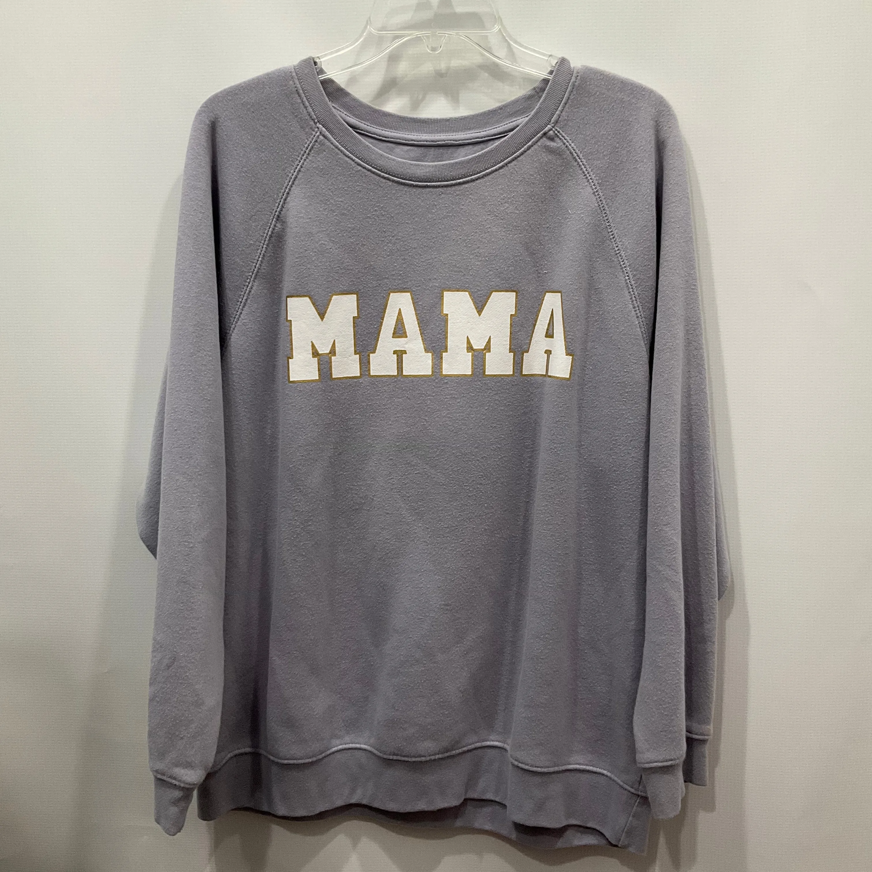 Lavender Sweatshirt Crewneck Clothes Mentor, Size M