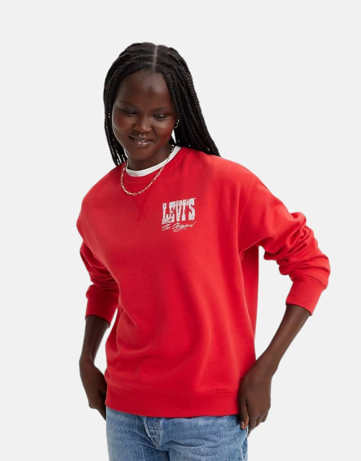 Levis Graphic Signature Crew Sweatshirt