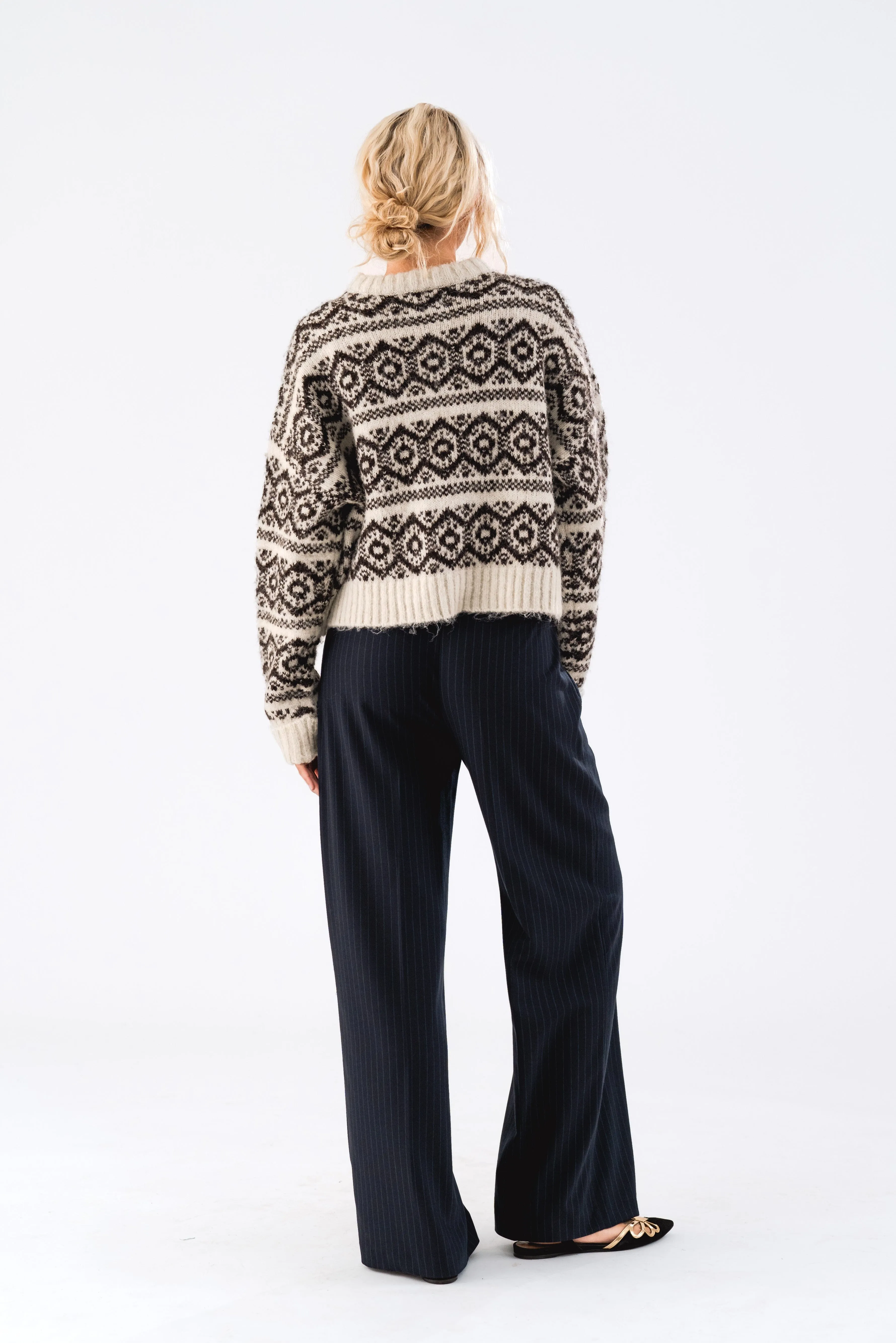 Lollys Laundry - Lottiell Jumper Ls - 65 Choco
