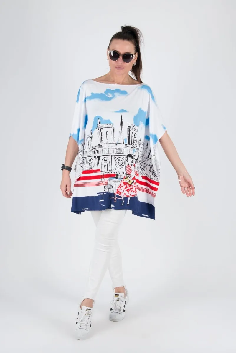 Loose Summer Top LOLA SALE
