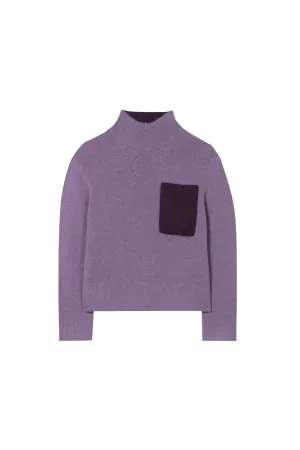 LUISA CERANO Purple Jumper