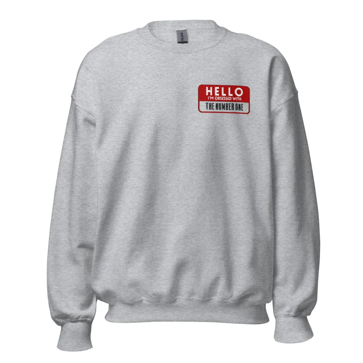 Make It Yours™ 'Hello, I'm Obsessed With...' Crewneck Sweatshirt