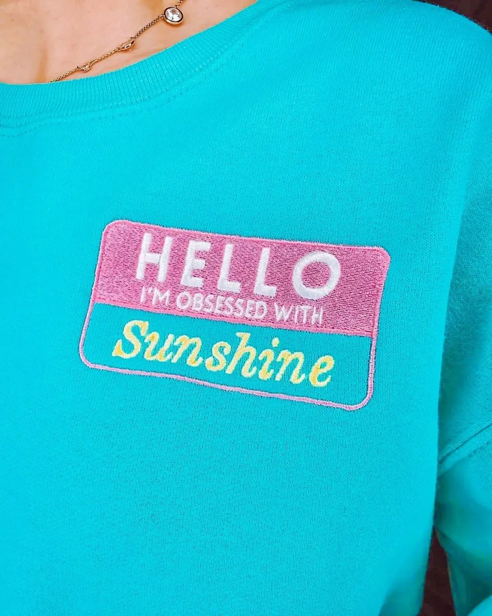 Make It Yours™ 'Hello, I'm Obsessed With...' Crewneck Sweatshirt