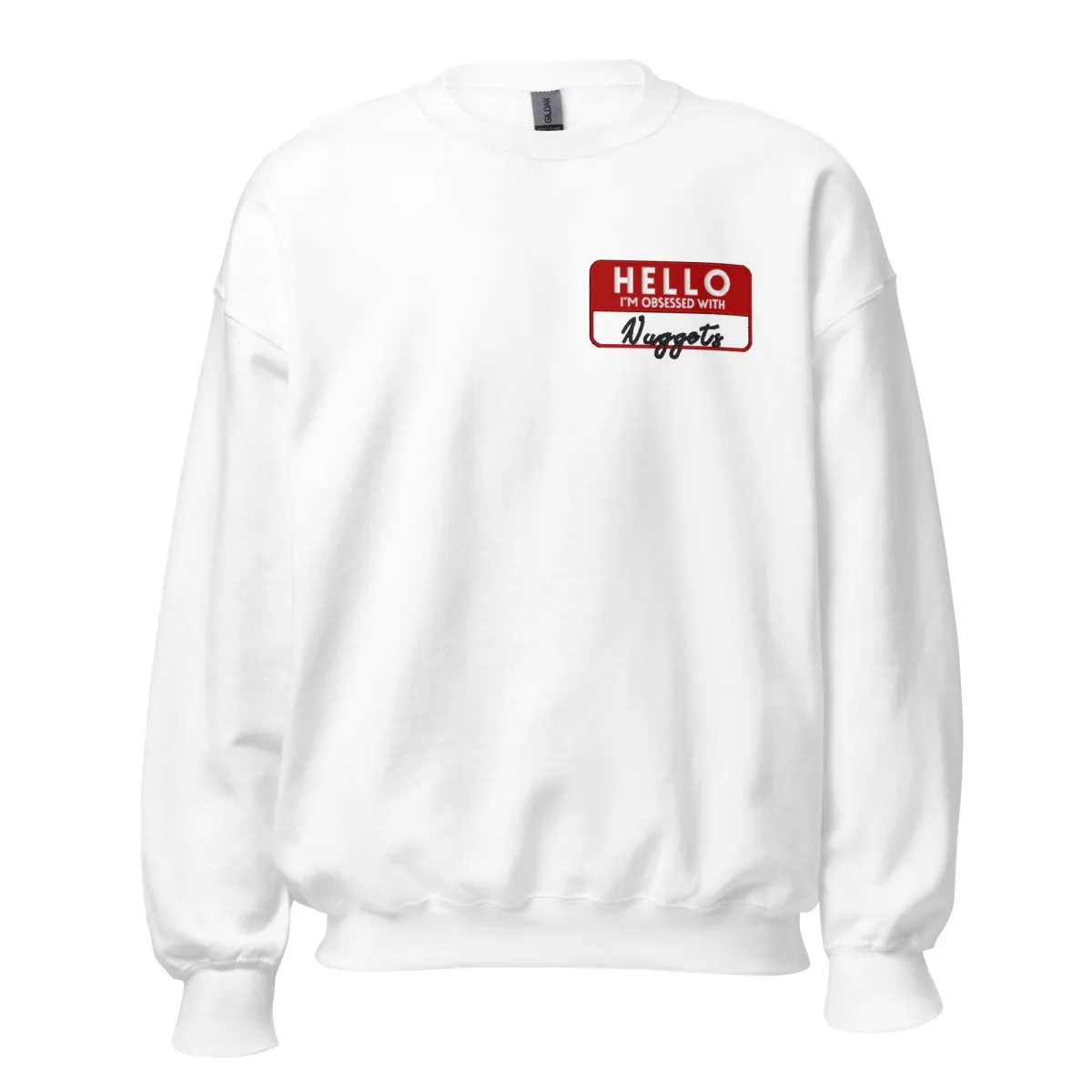 Make It Yours™ 'Hello, I'm Obsessed With...' Crewneck Sweatshirt
