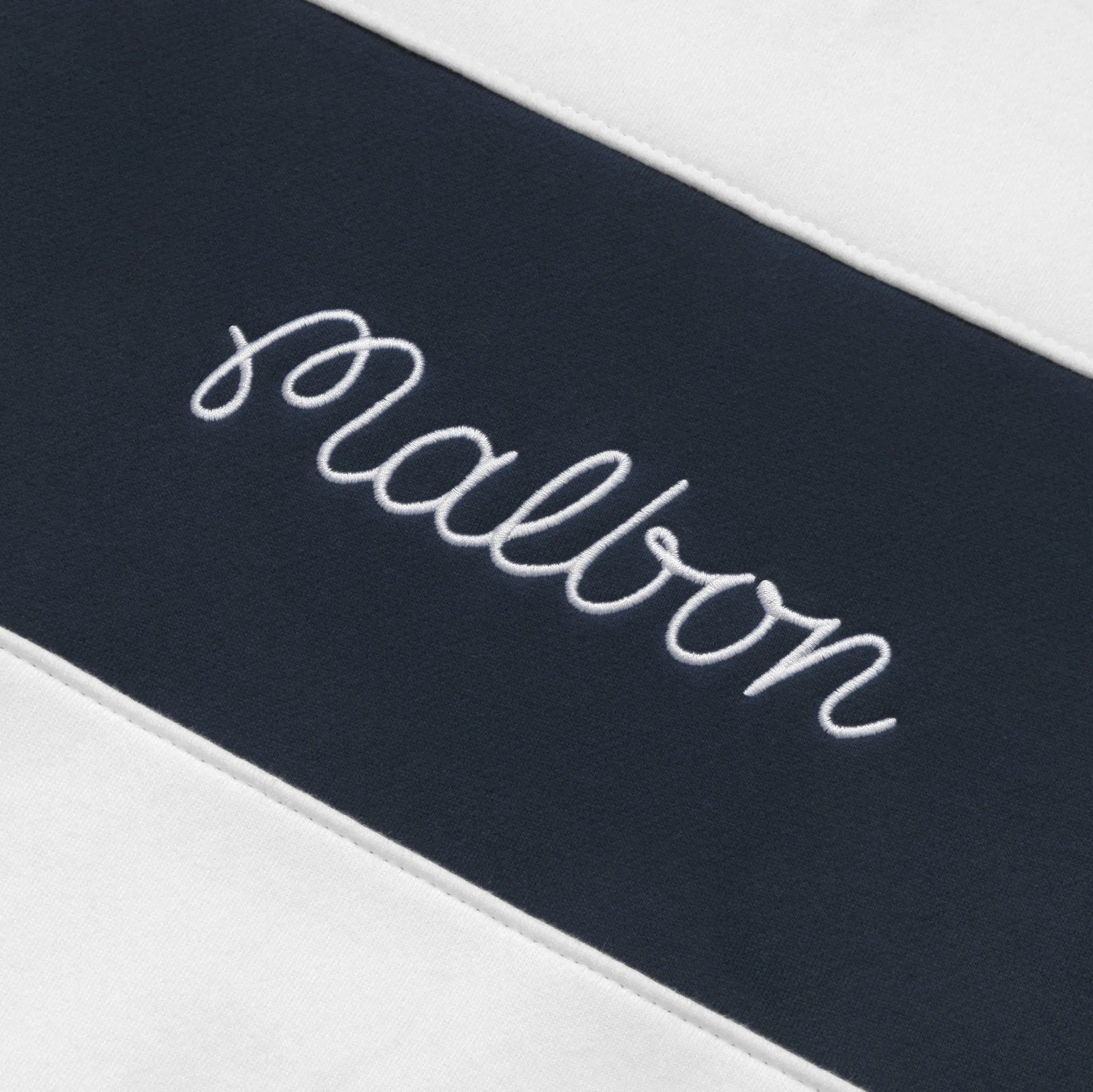 Malbon x President's Cup FLEECE COLLARED CREWNECK