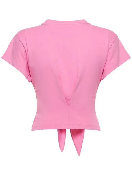 Marant Etoile   Zodya logo printed cotton t-shirt 