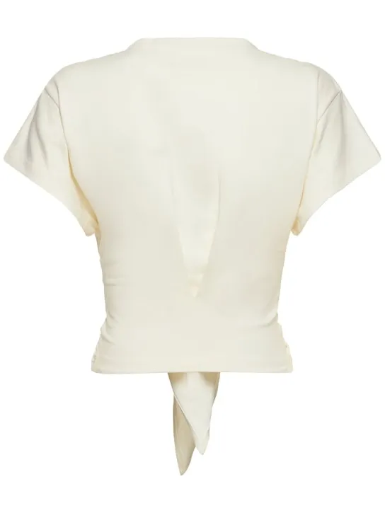 Marant Etoile   Zodya logo printed cotton t-shirt 