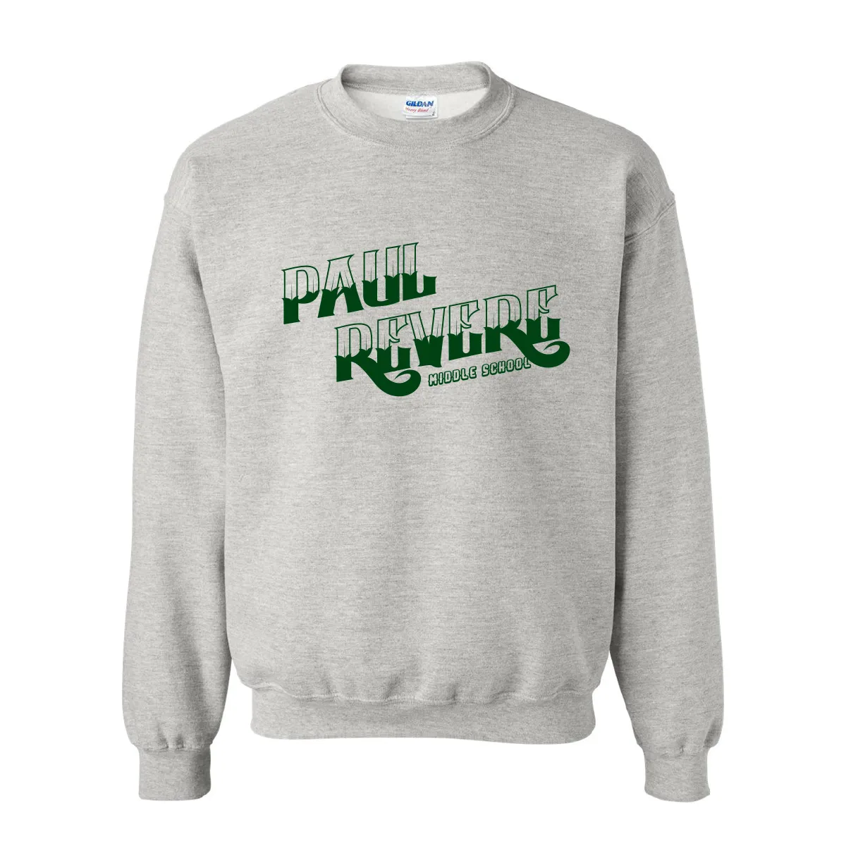Marquee Black & White Crewneck Sweatshirt