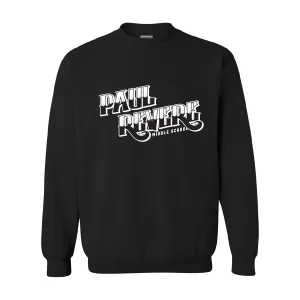Marquee Black & White Crewneck Sweatshirt