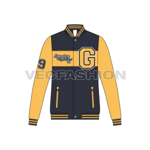 Mens Letterman's Jacket